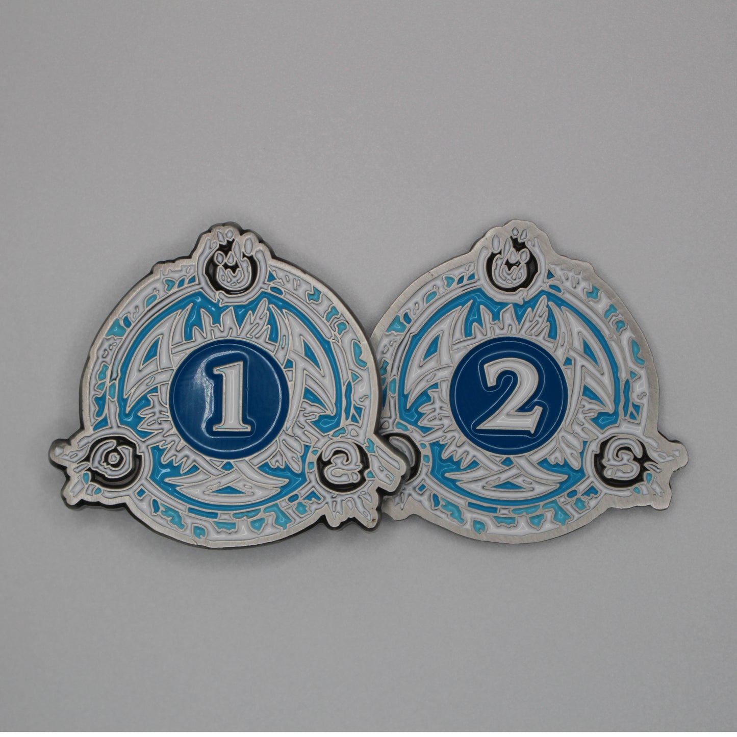 Streamer Frostbite Metal Token