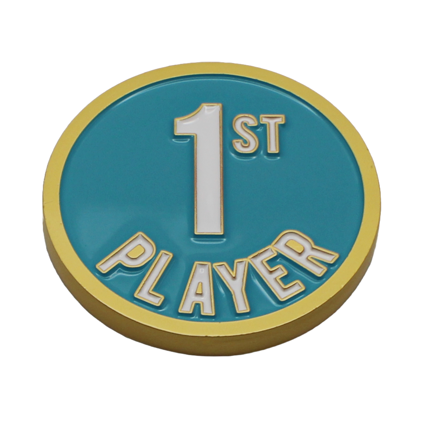 1st Player Marker/Token – metalFABtokens