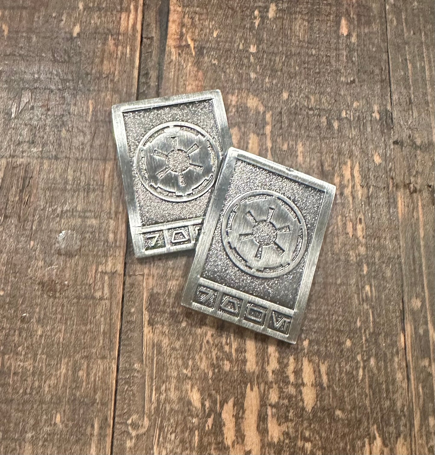 Metal Imperial Credits Tokens