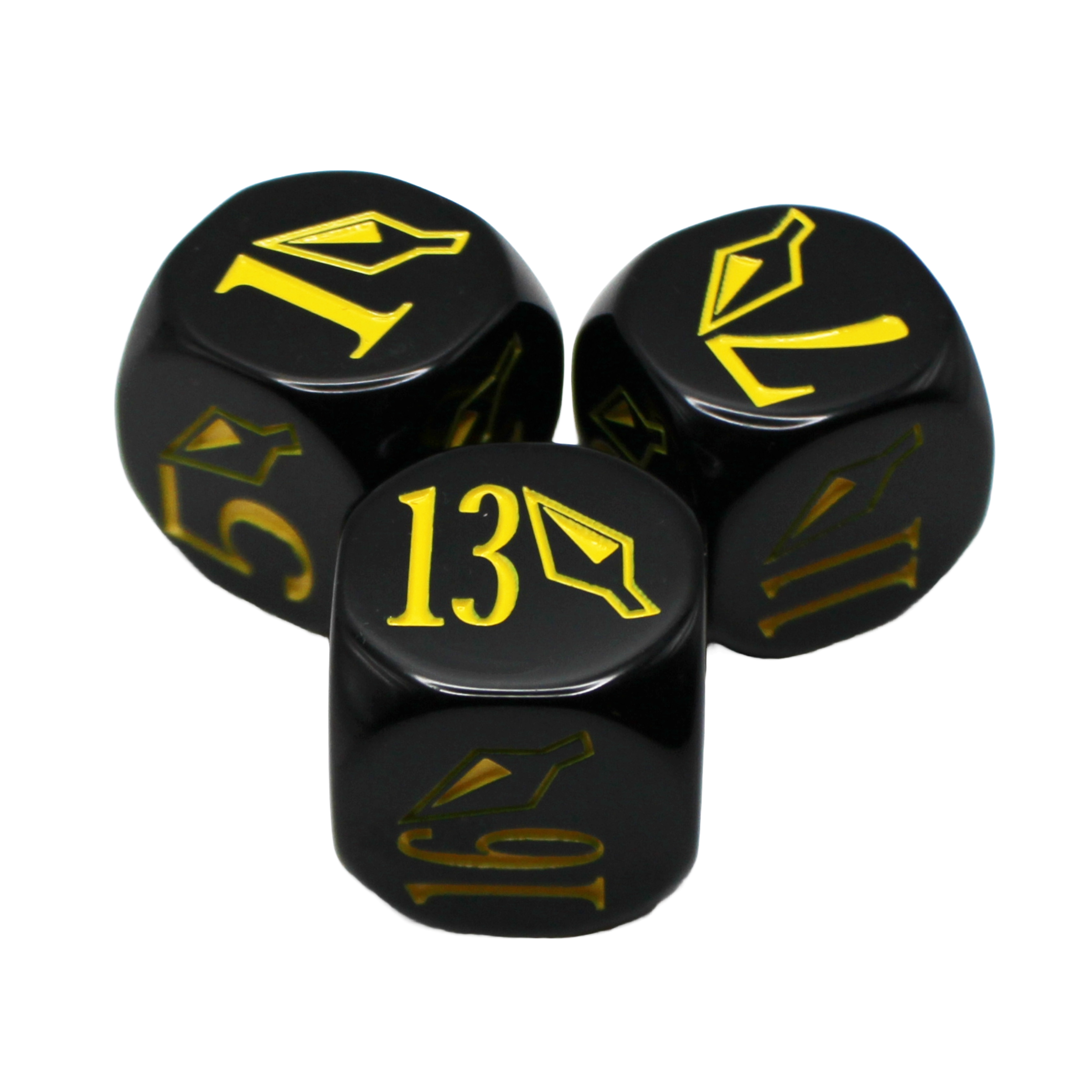 Attack Damage Dice 1-18 (Set of 3)