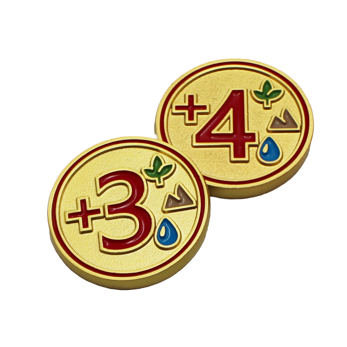 Boost Marker/Token: +1 | +2, +3 | +4 – metalFABtokens