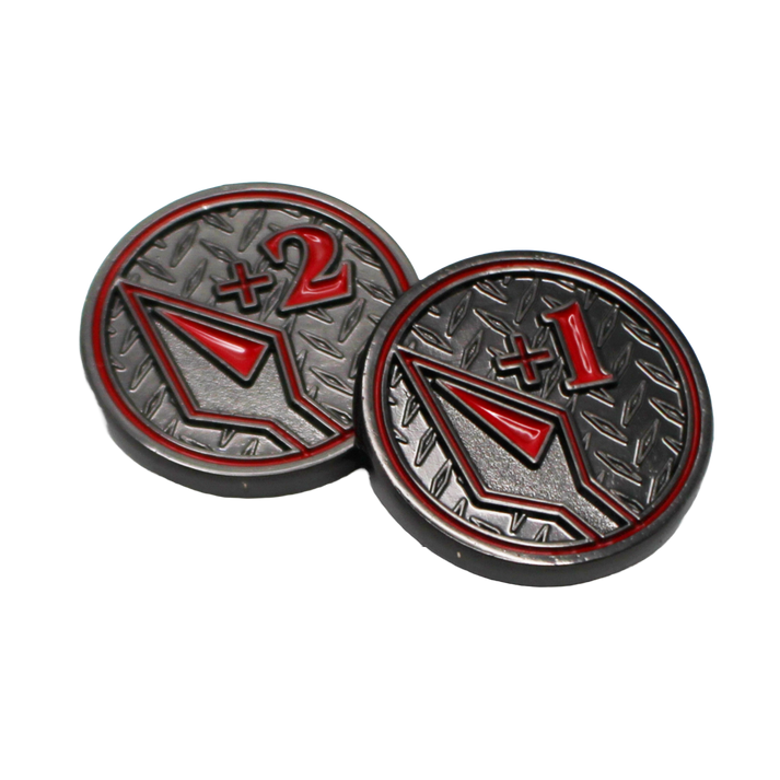 Damage Counter Token MetalFABtokens