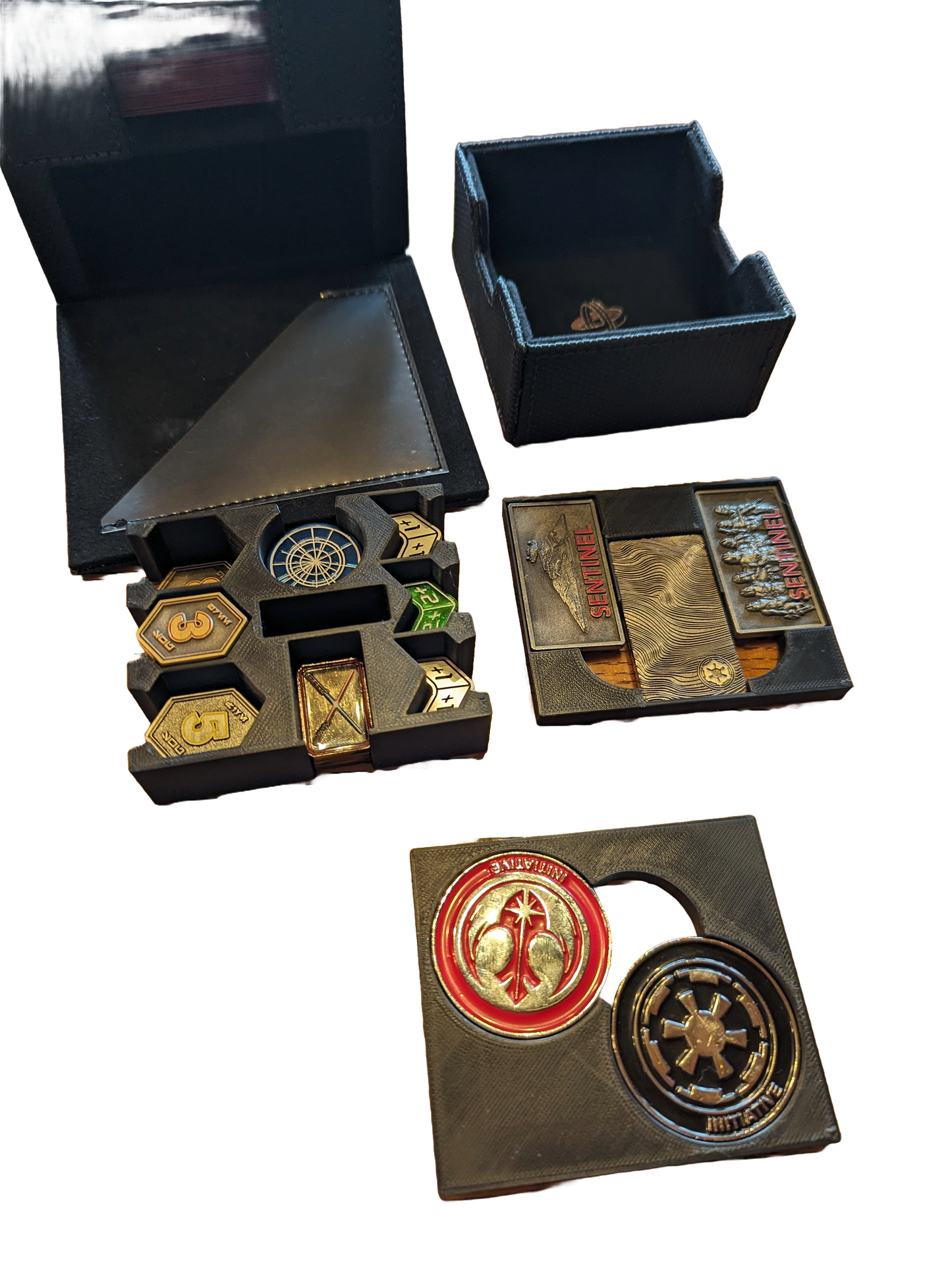 LITKO Dominant Species Initiative Token Set - 6 Tokens For Board Game (Mammal, Amphibian, Reptile, Etc.)
