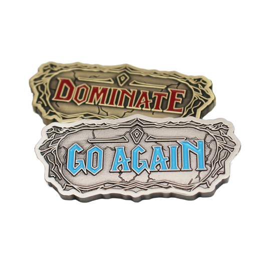 Dominate | Go Again Metal Token