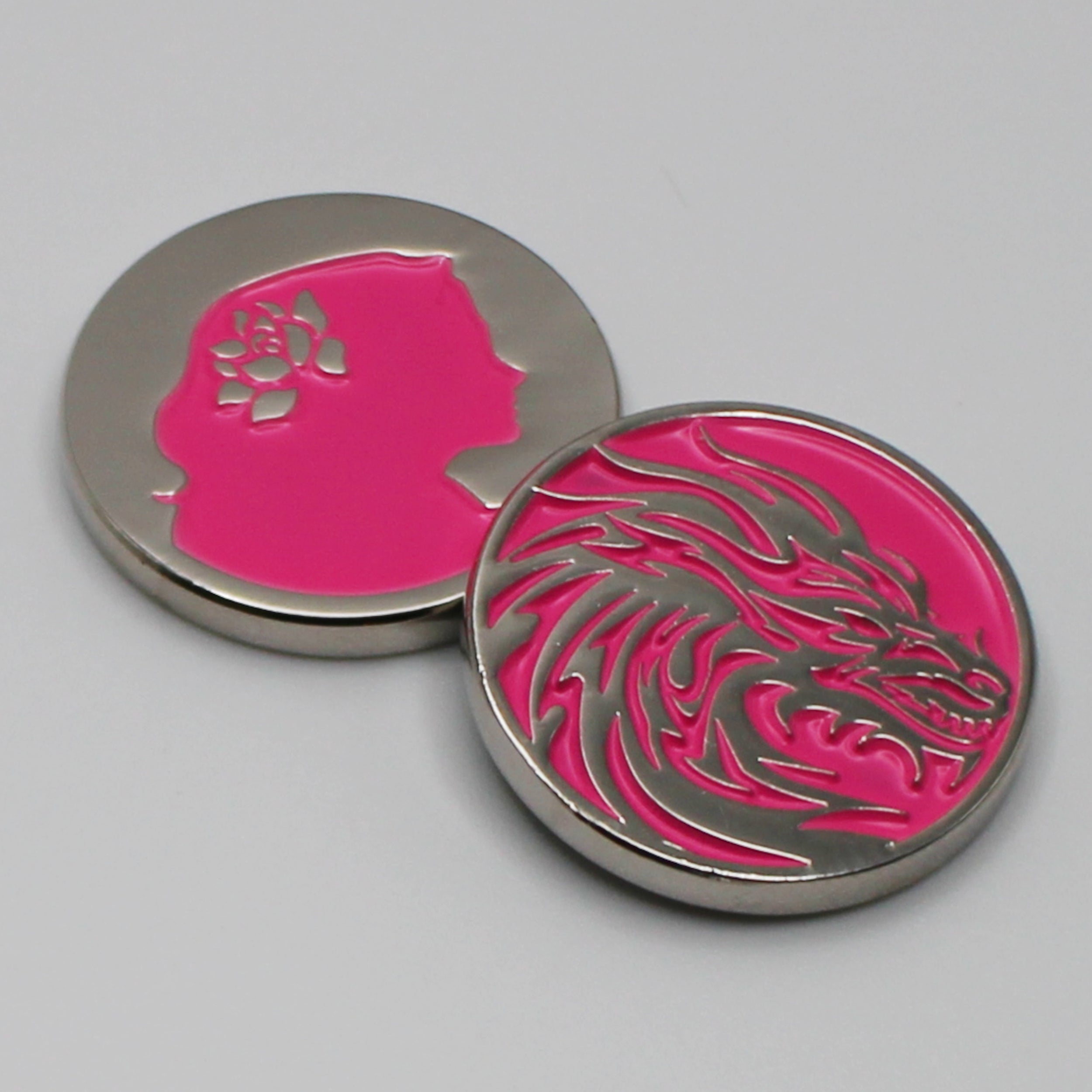 Hero | Companion Marker/Token Set (2 Tokens) – metalFABtokens