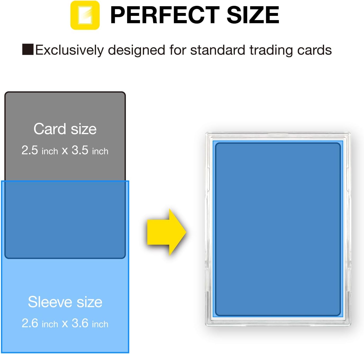 TCG Japanese Mini Snap Card Holder: Thinner and fits in most deck boxe ...