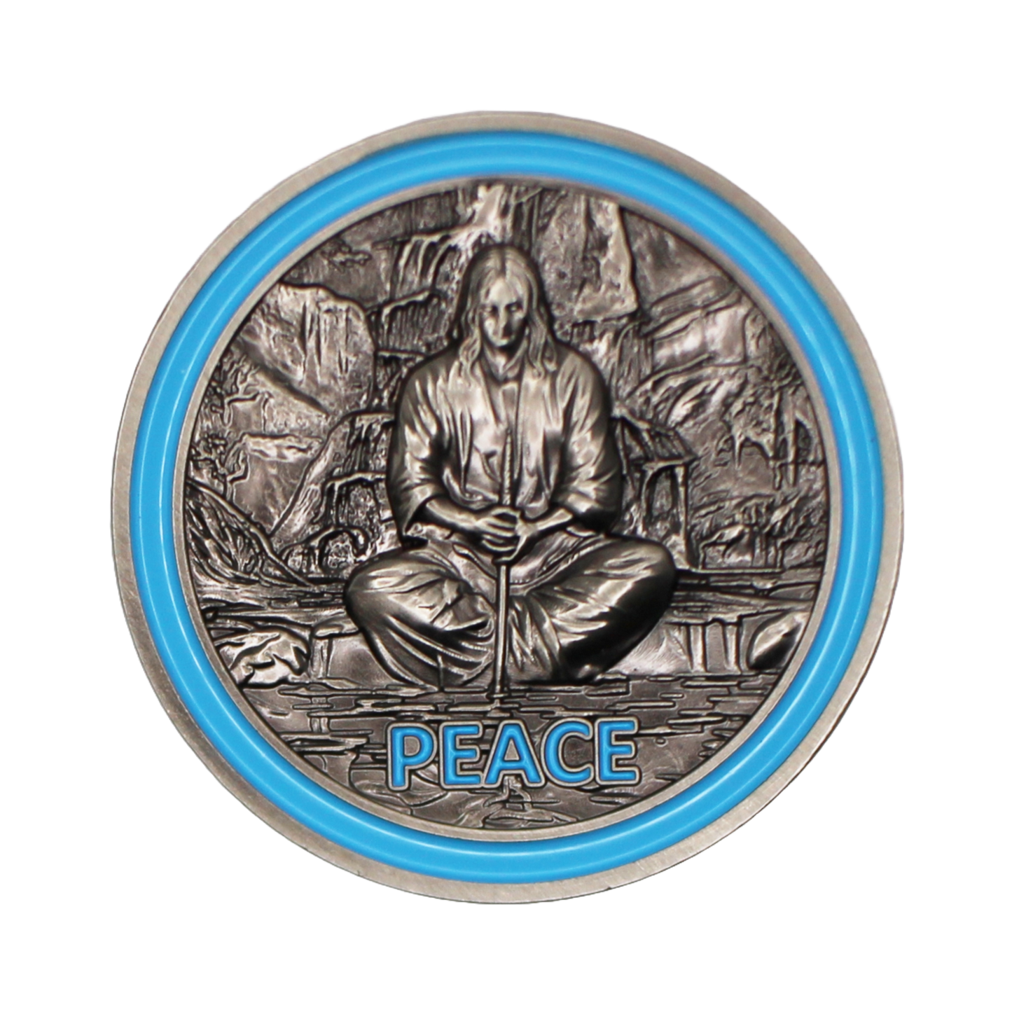 War or Peace Metal Token