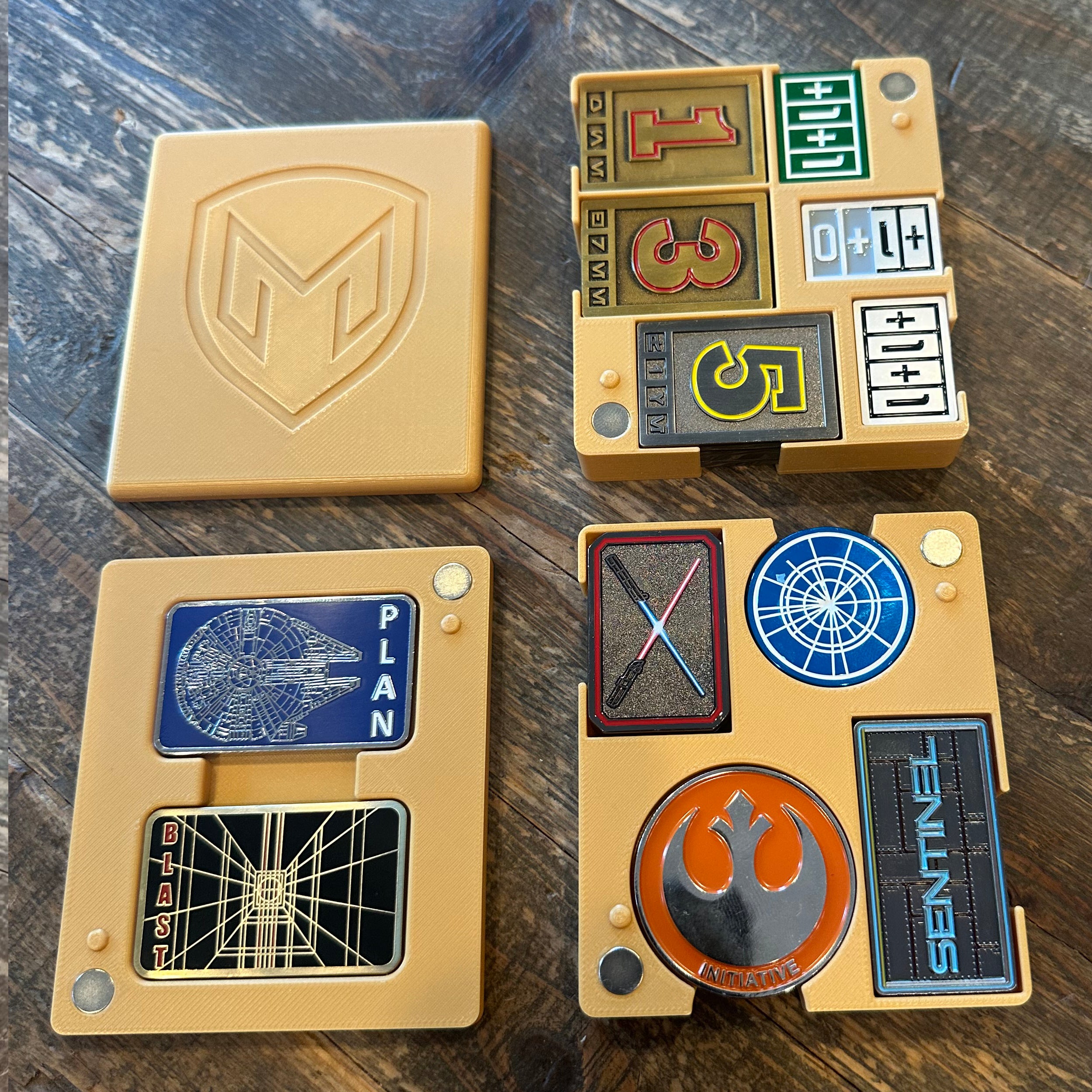 SWU Streamer Twin Suns Set w/Magnetic Case (36 Tokens