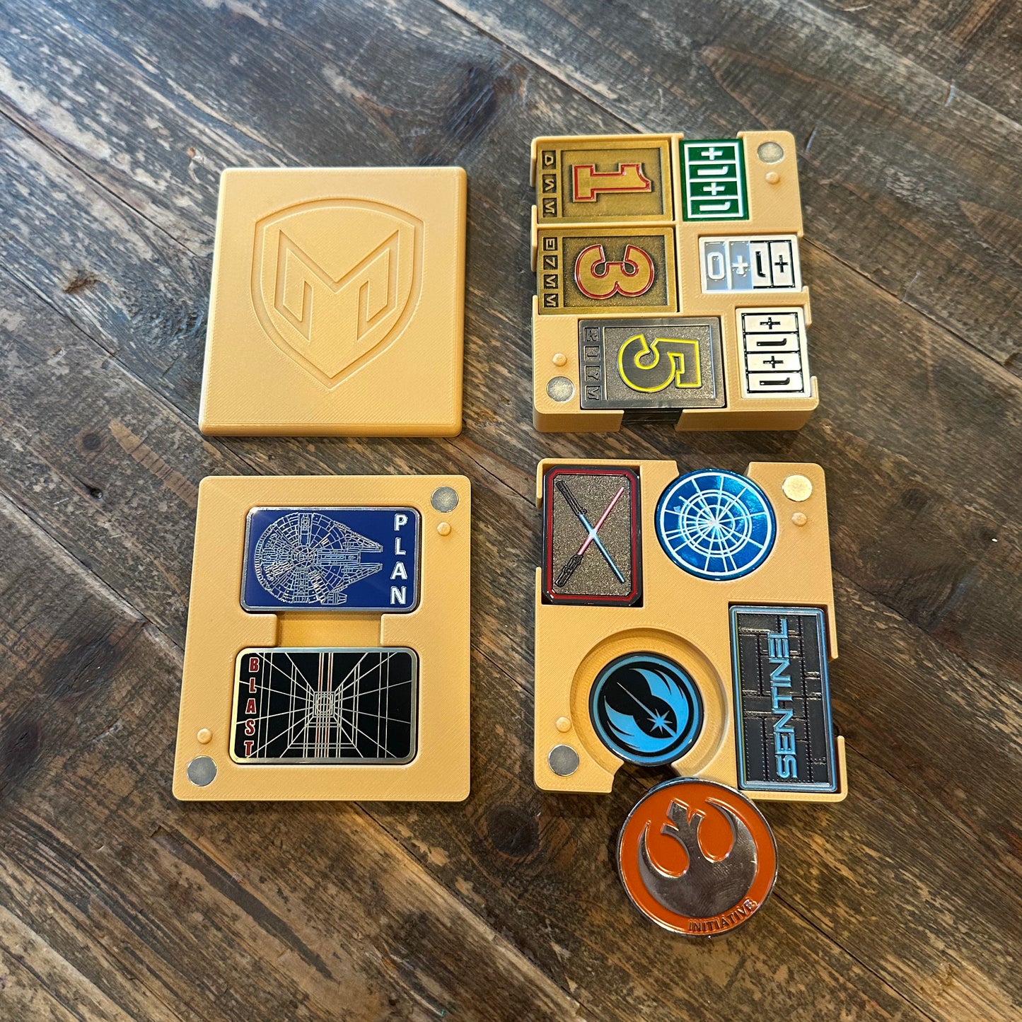 SWU Streamer Twin Suns Set w/Magnetic Case (36 Tokens)