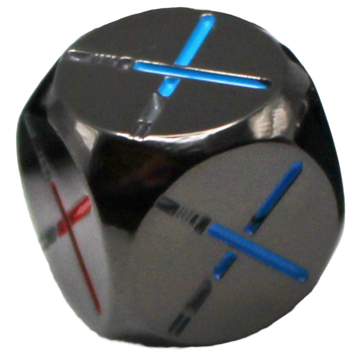 Sab Dice R Saber Metal Dice – metalFABtokens