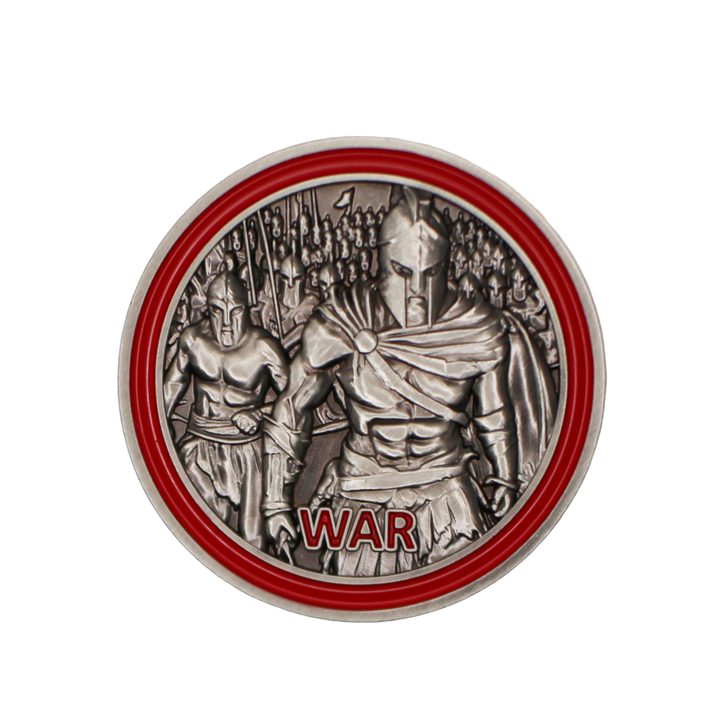 War or Peace Metal Token