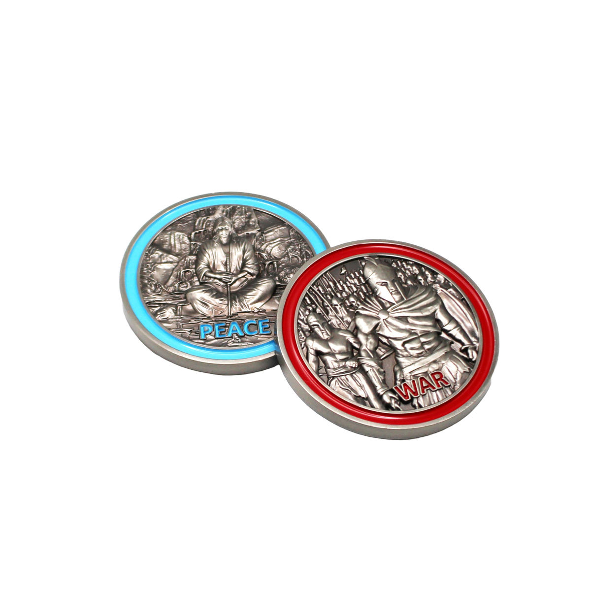 War or Peace Metal Token – metalFABtokens War or Peace Metal Token – metalFABtokens