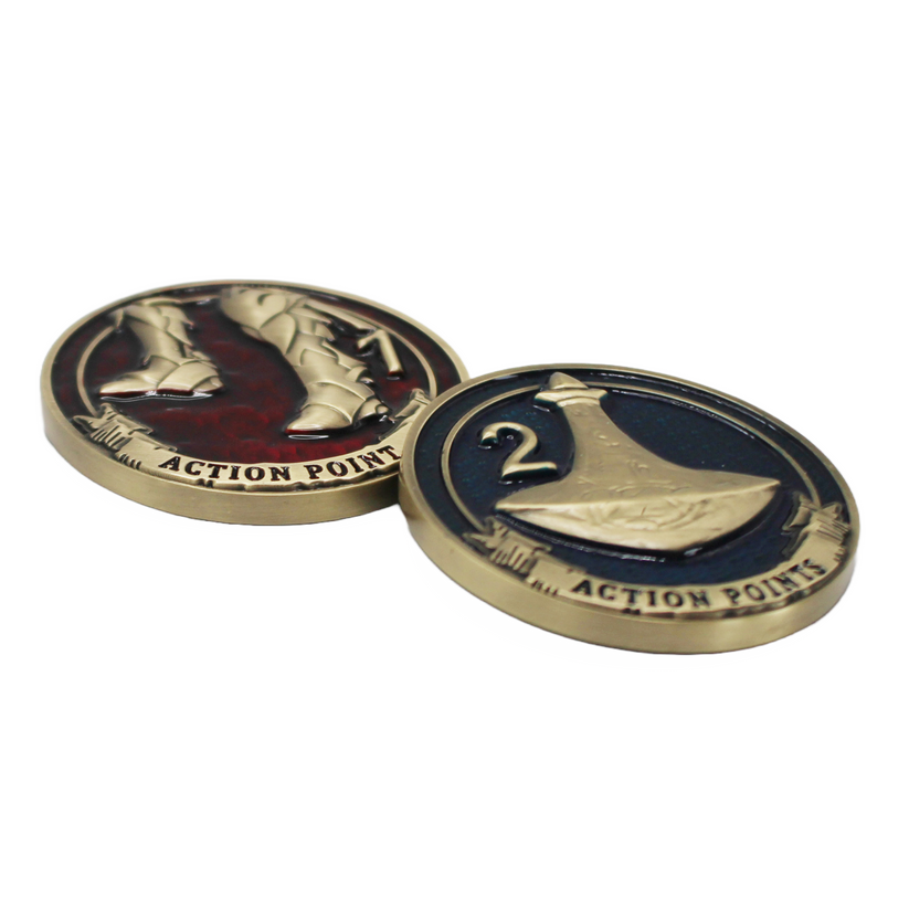 Action Point Metal Token metalFABtokens
