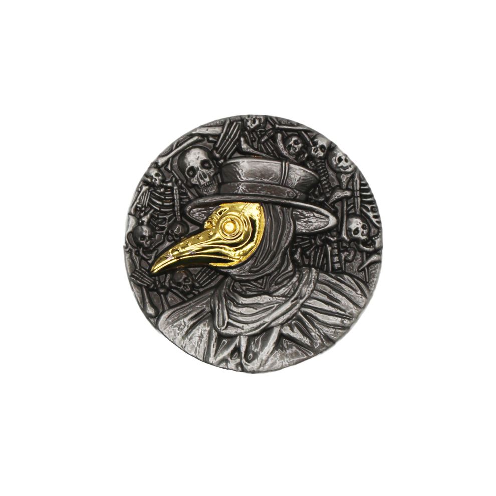 Bloodrot Pox Metal Token – metalFABtokens