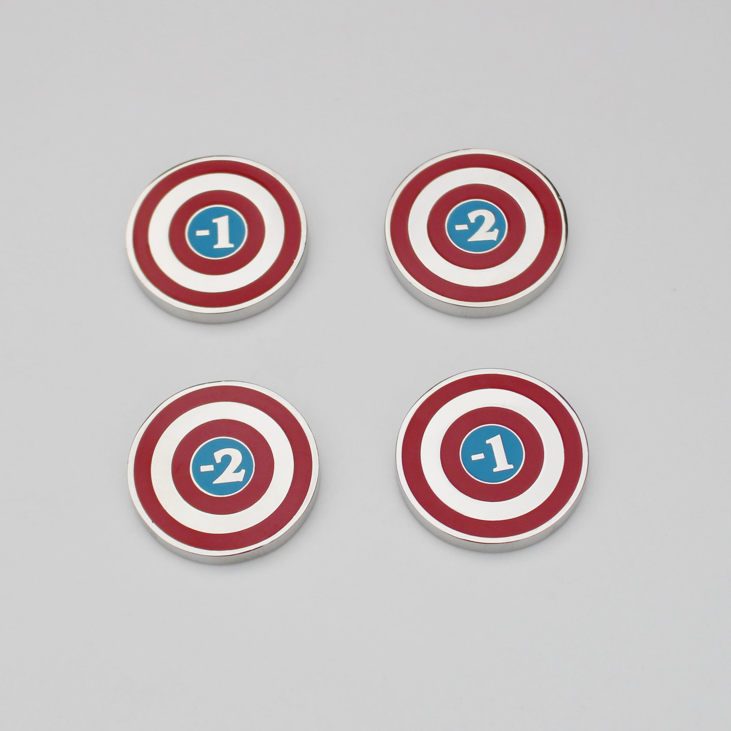 The Cap Equipment Set - 4 x Defense Tokens/Shield Tokens