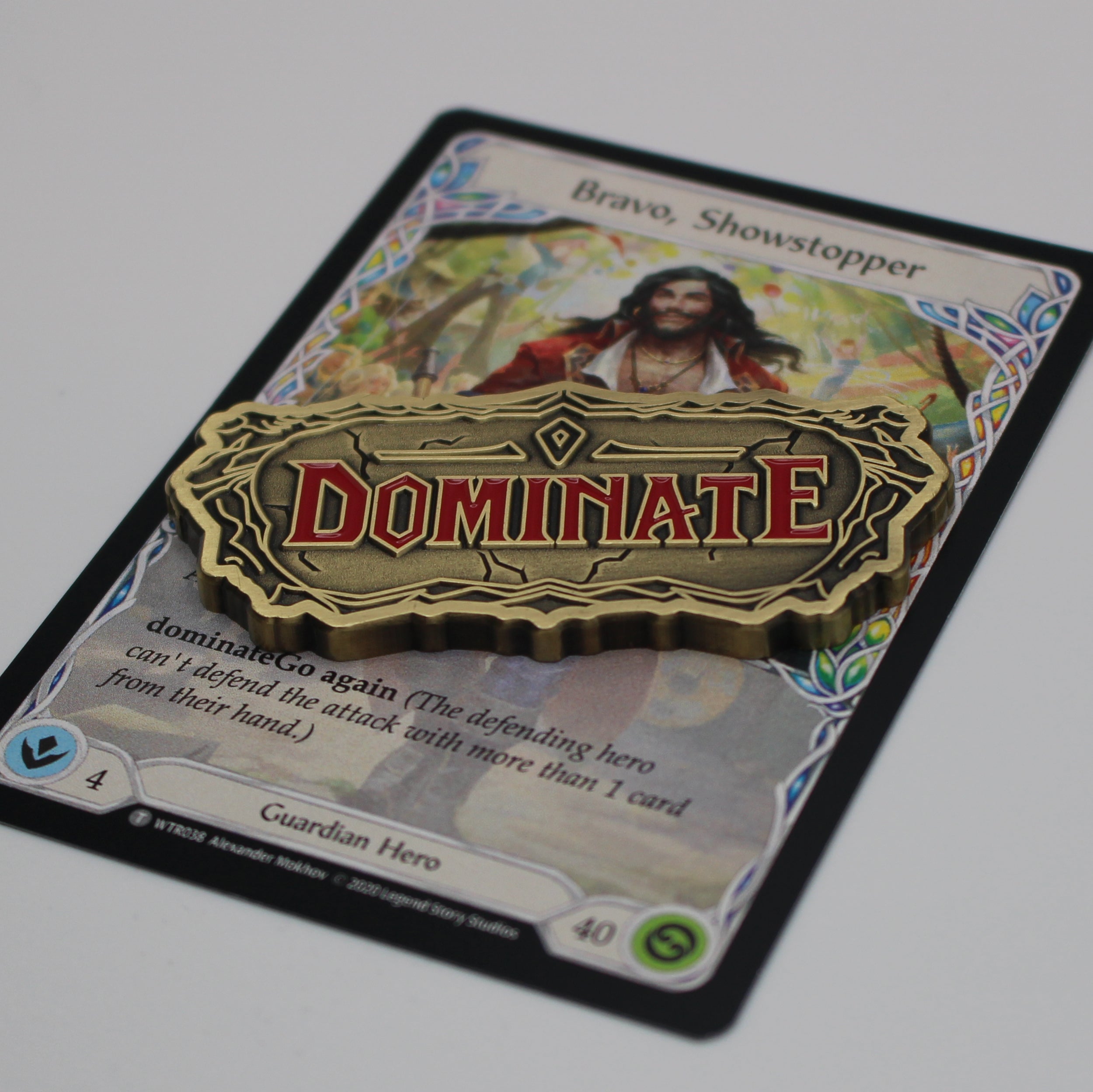 Dominate | Go Again Metal Token
