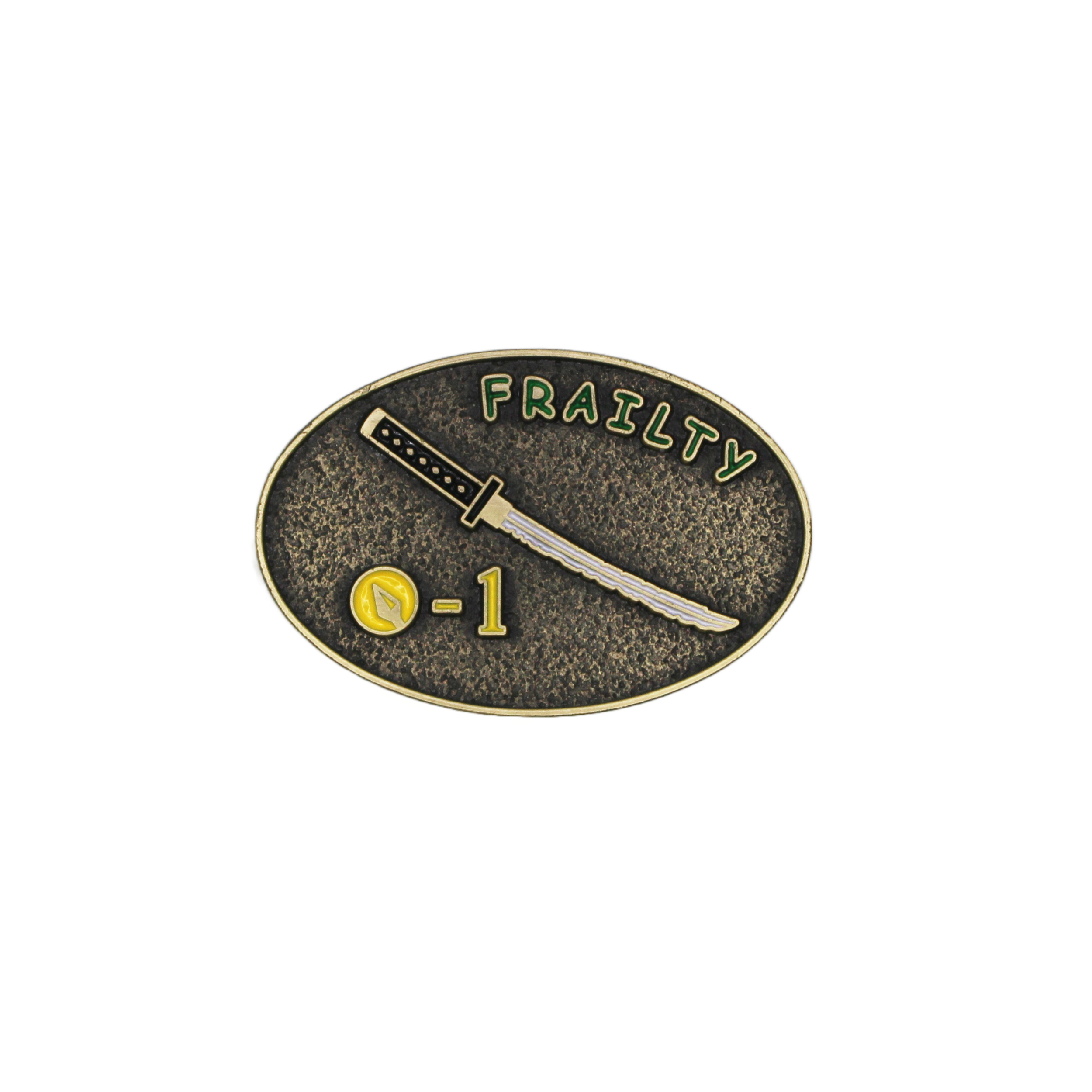Fraility Token Frailty Metal Token – metalFABtokens