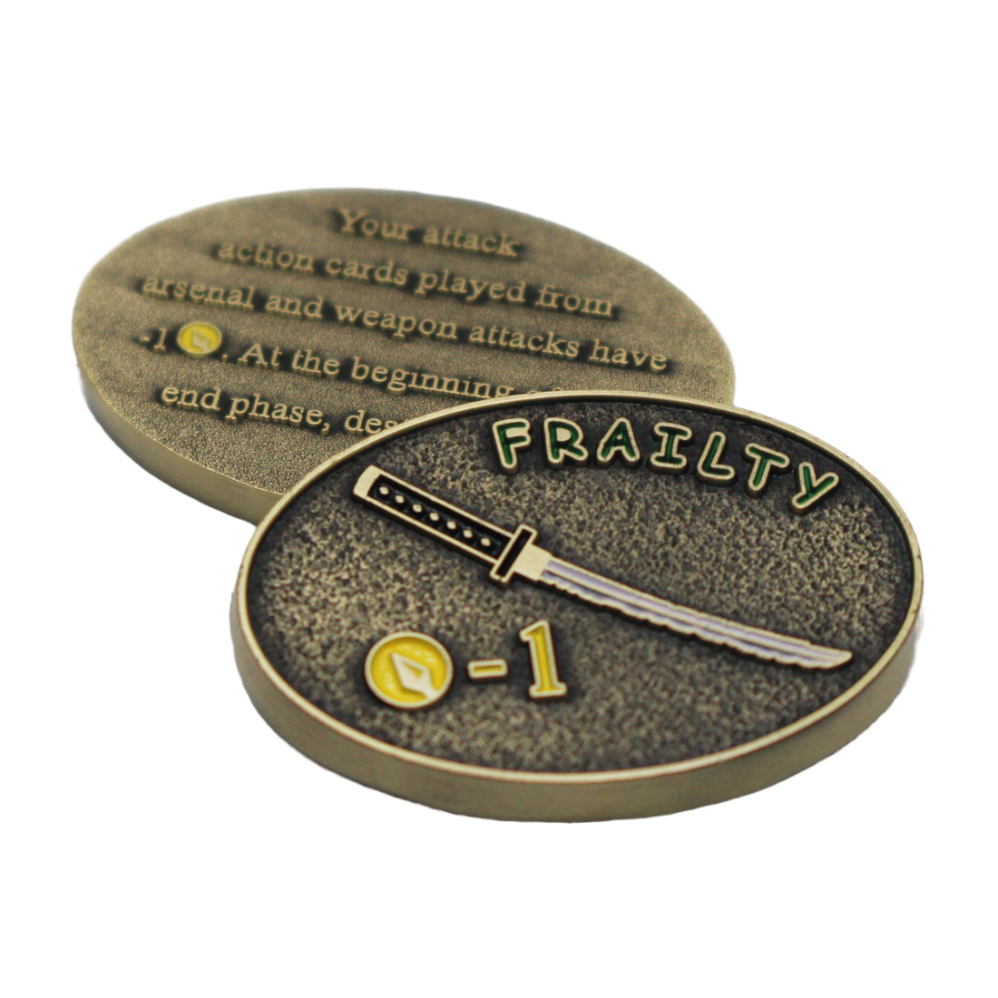 Fraility Token Frailty Metal Token – metalFABtokens