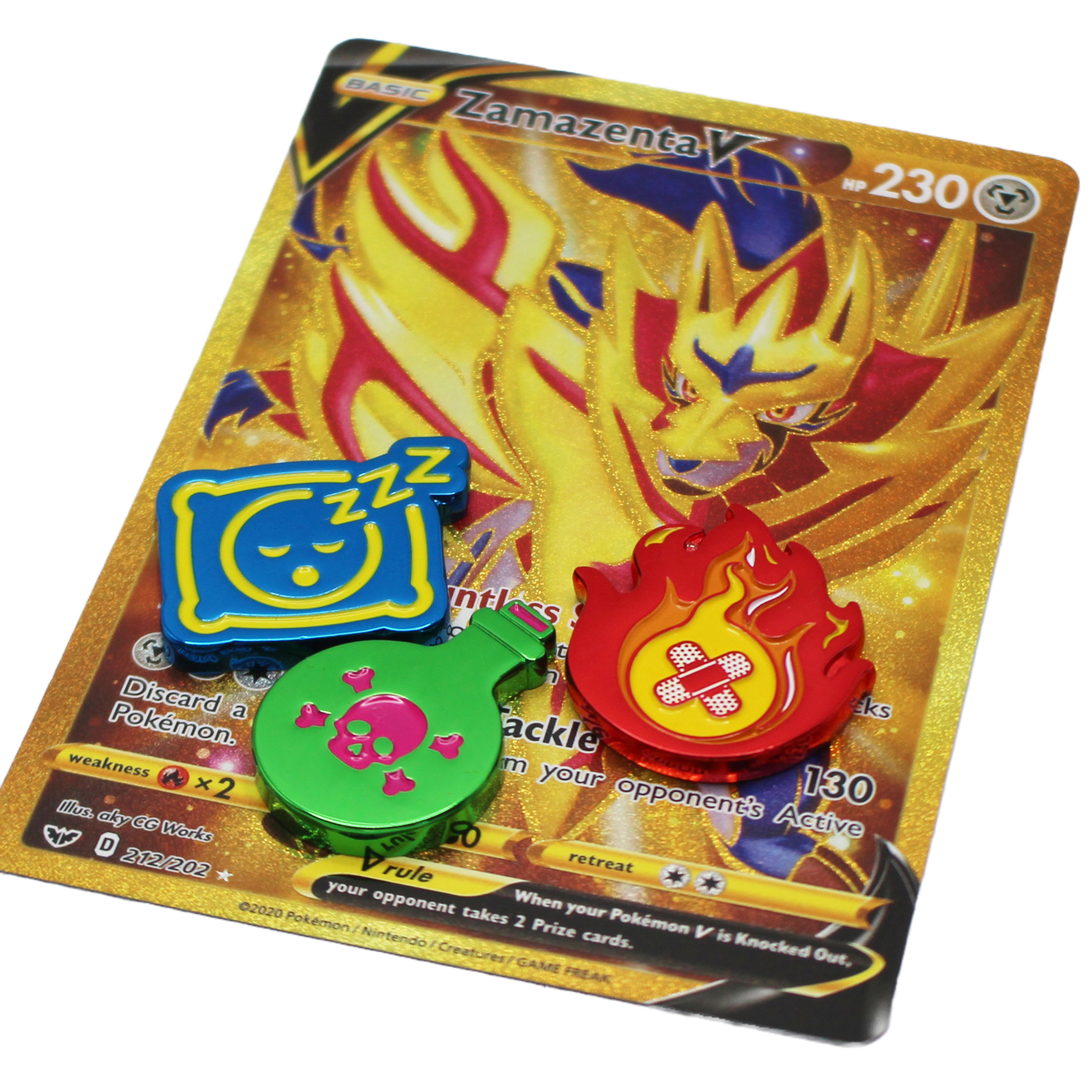 Pokemon Set: 18 Tokens metalFABtokens Pokemon Set: 18 Tokens metalFABtokens