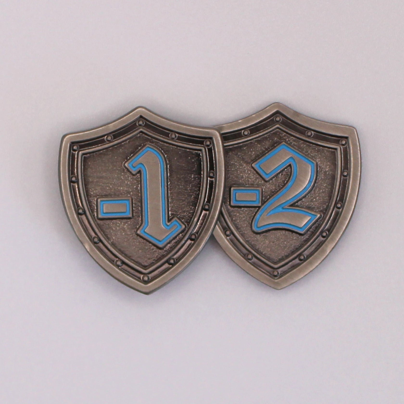 Defense Tokens/Shield (-1/-2) Tokens, Equipment Set: 4 x Tokens ...