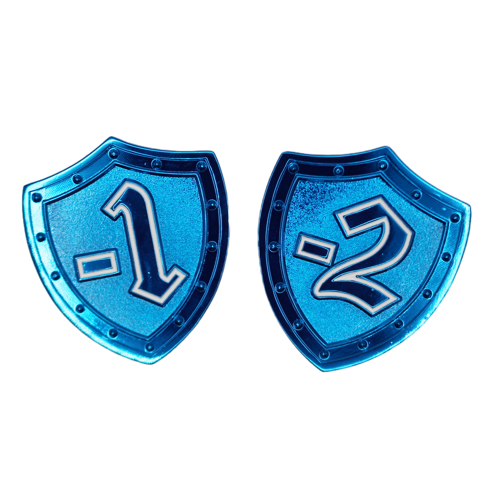 Streamer Shield Token : Oversized Metal Shield Token – metalFABtokens